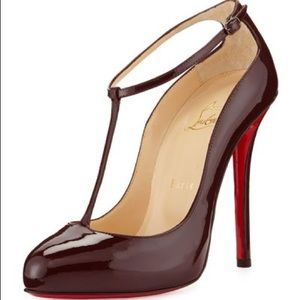 CHRISTIAN LOUBOUTIN Ditassima 120 T-bar pumps